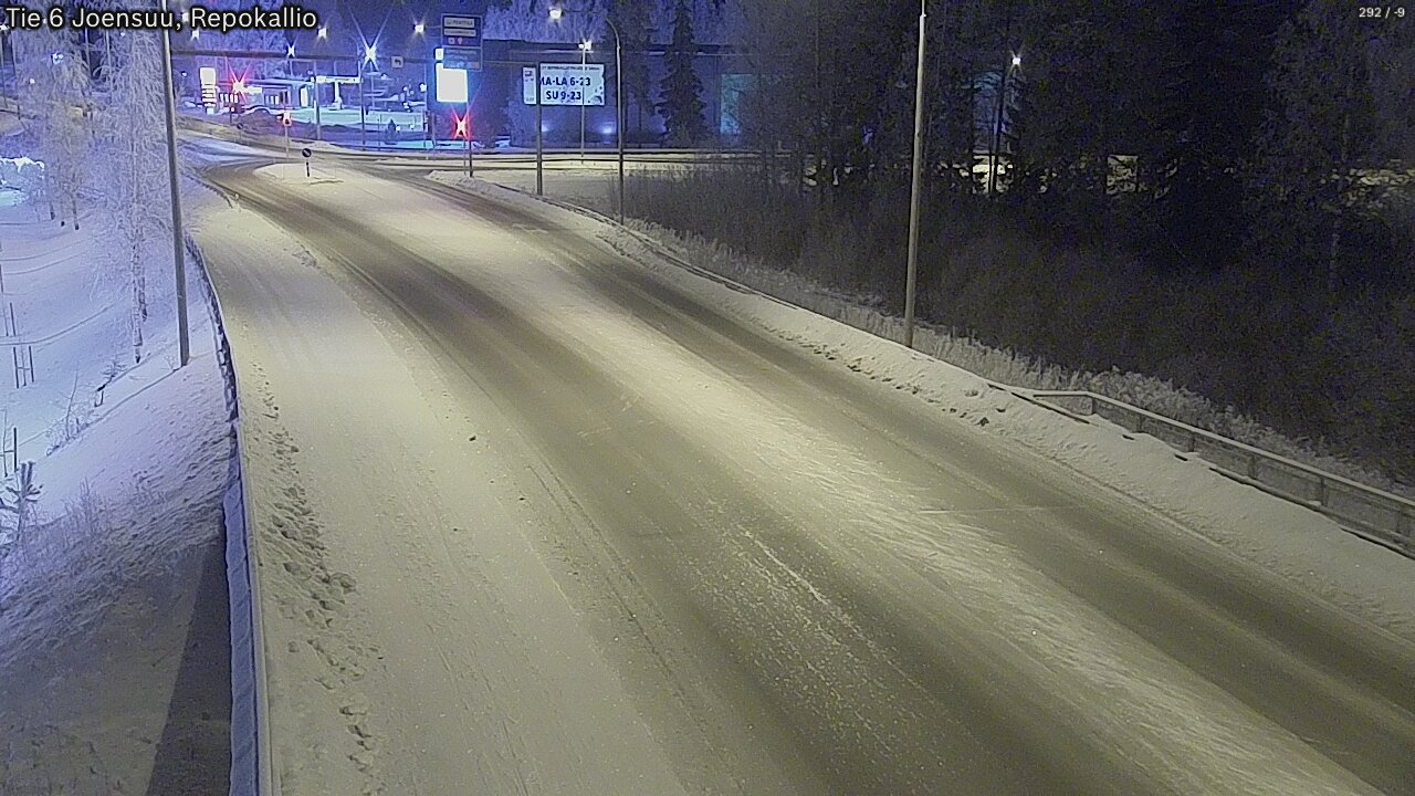 Kelikamerat Kuva Tie 6 Joensuu, Repokallio, Joensuu, Pohjois-Karjala