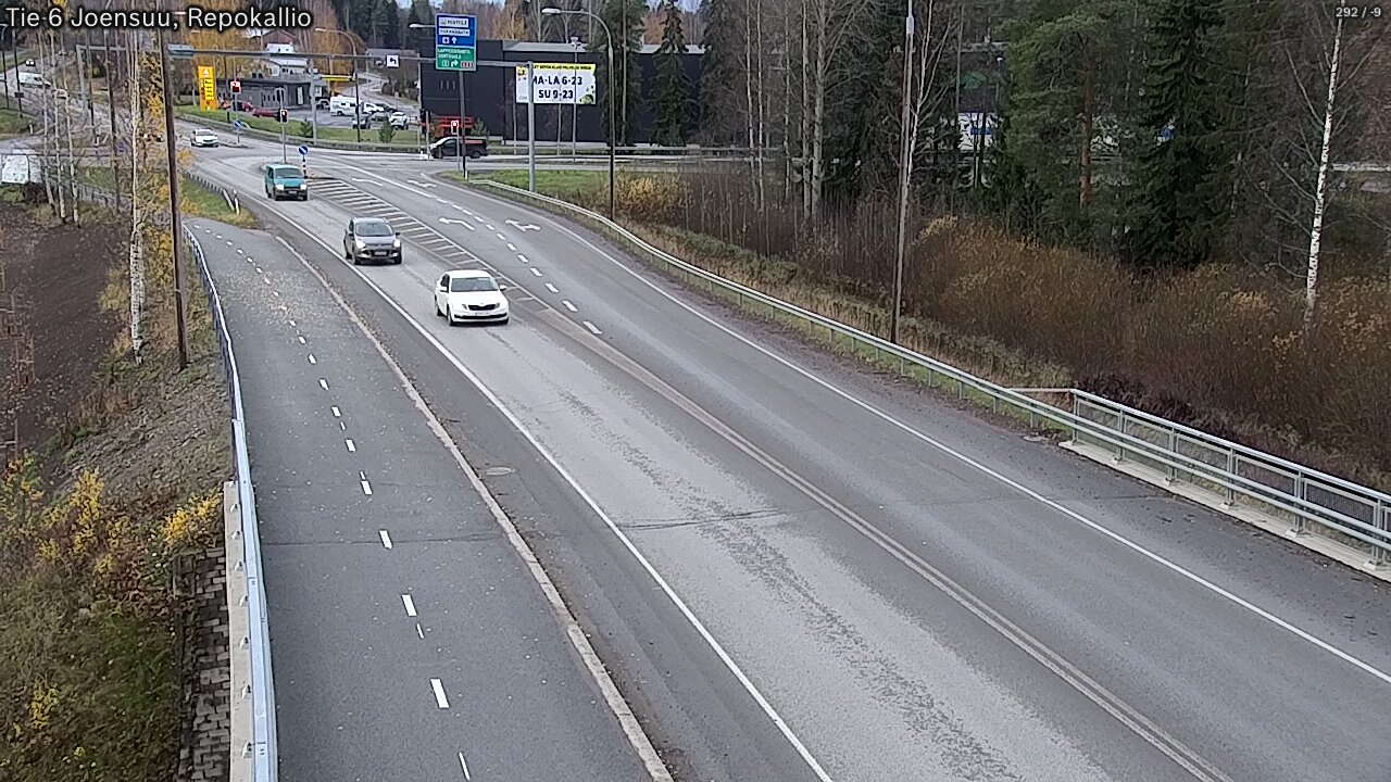 Kelikamerat Kuva Tie 6 Joensuu, Repokallio, Joensuu, Pohjois-Karjala