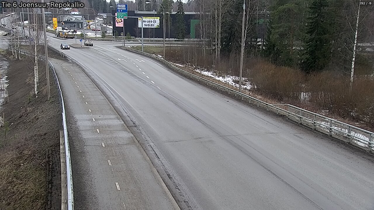 Weather Camera Image Road 6 Joensuu, Repokallio, Joensuu, Pohjois-Karjala
