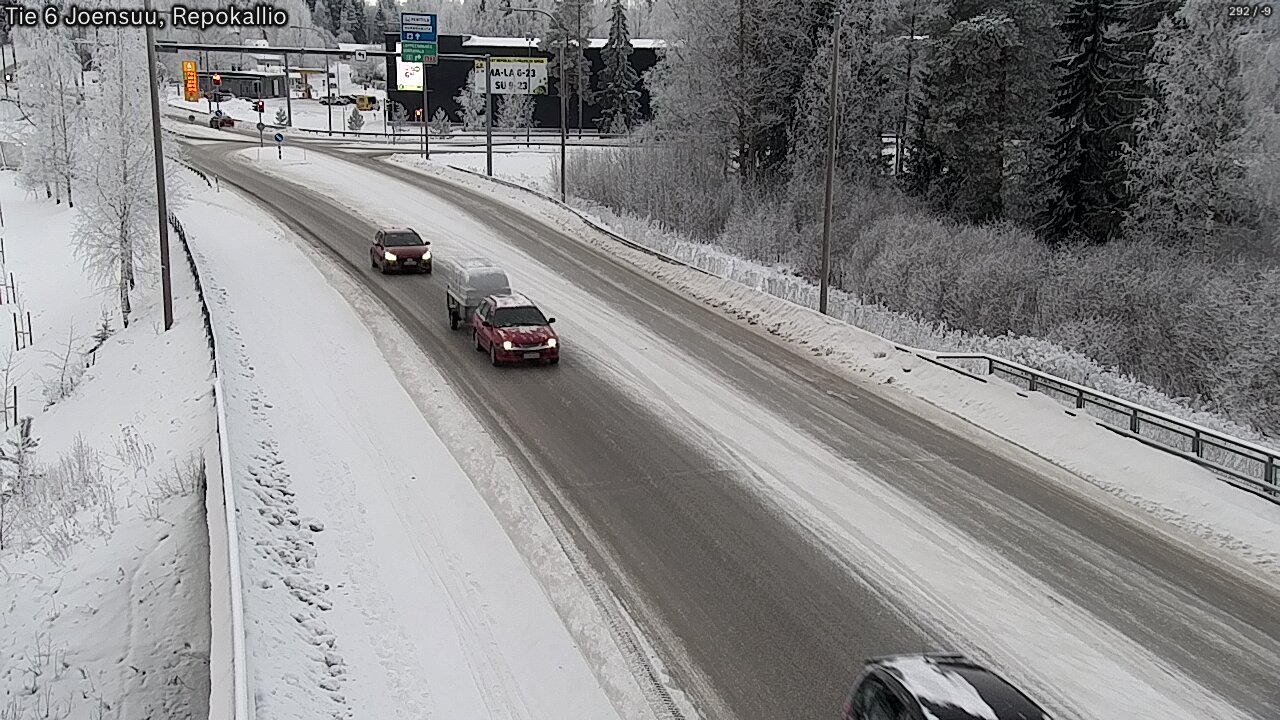 Weather Camera Image Road 6 Joensuu, Repokallio, Joensuu, Pohjois-Karjala