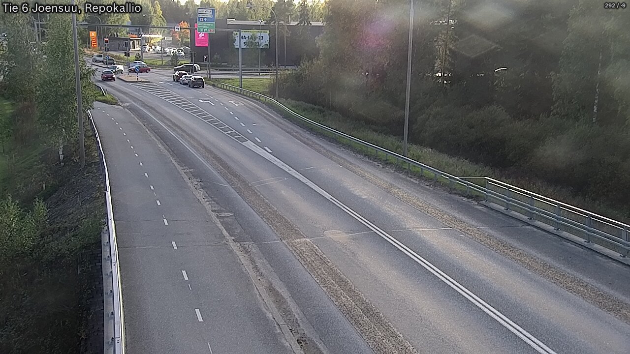Weather Camera Image Road 6 Joensuu, Repokallio, Joensuu, Pohjois-Karjala
