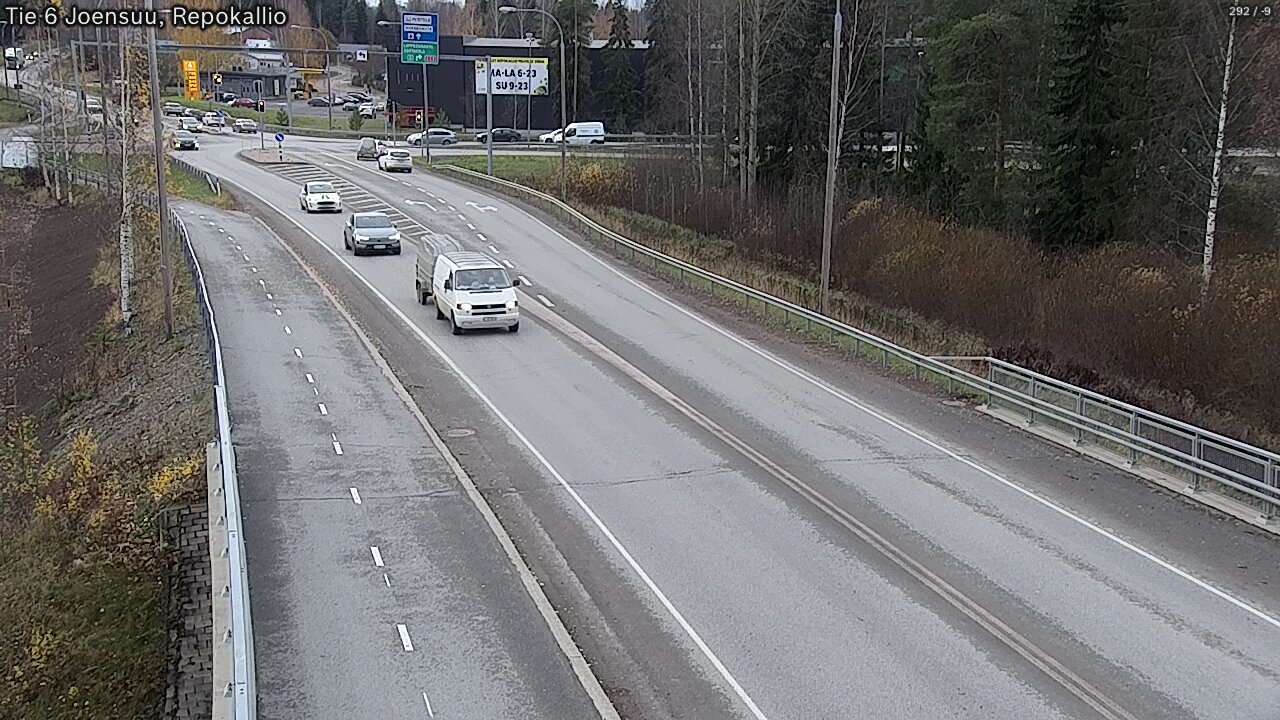 Kelikamerat Kuva Tie 6 Joensuu, Repokallio, Joensuu, Pohjois-Karjala