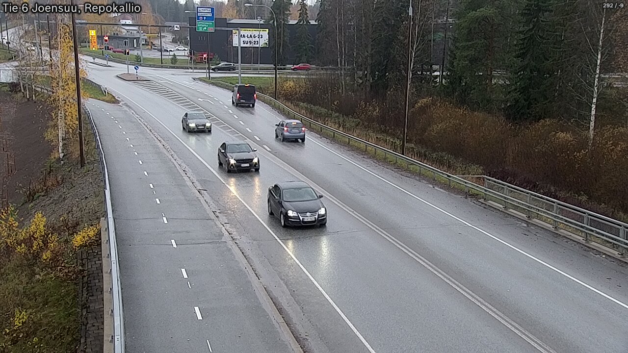 Kelikamerat Kuva Tie 6 Joensuu, Repokallio, Joensuu, Pohjois-Karjala