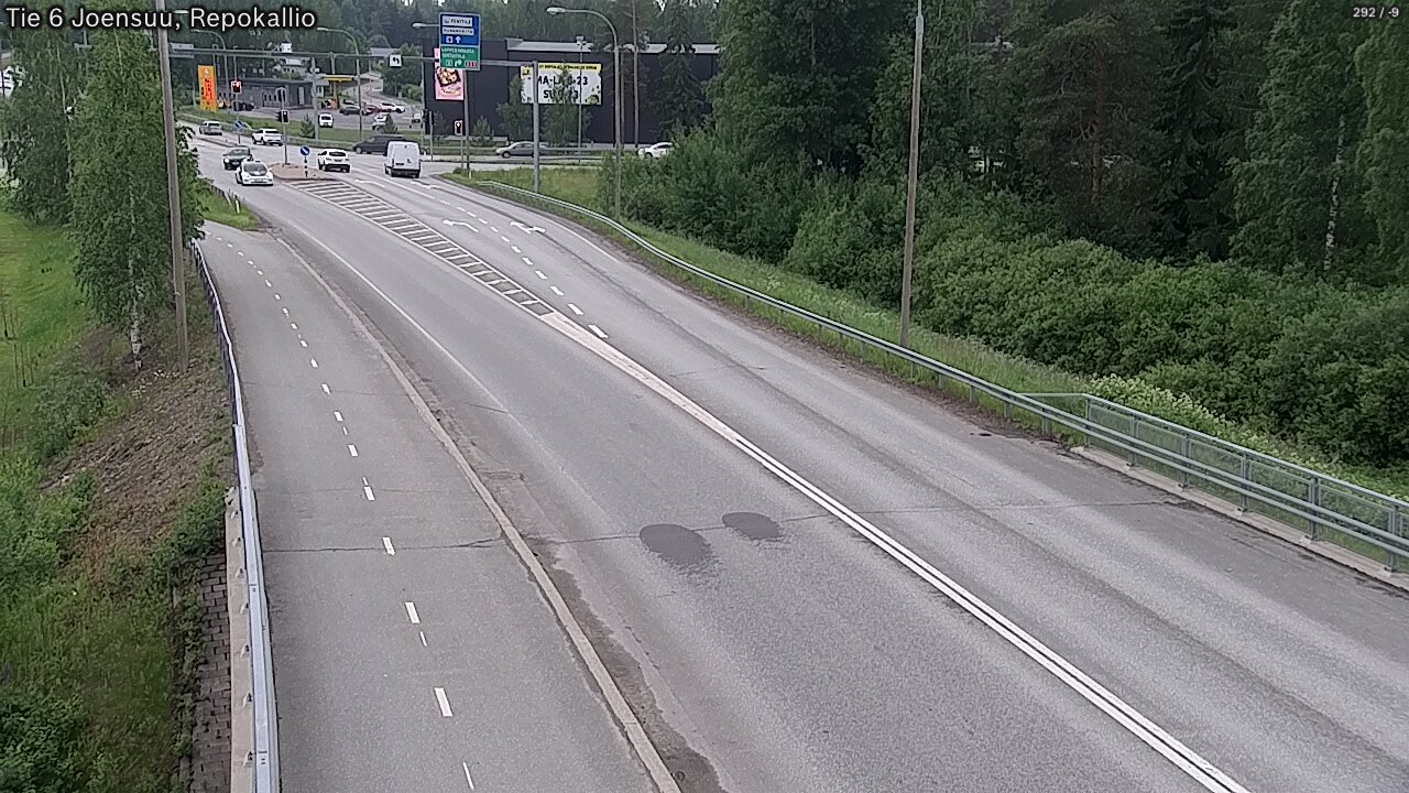 Kelikamerat Kuva Tie 6 Joensuu, Repokallio, Joensuu, Pohjois-Karjala