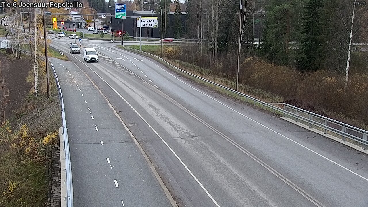 Kelikamerat Kuva Tie 6 Joensuu, Repokallio, Joensuu, Pohjois-Karjala