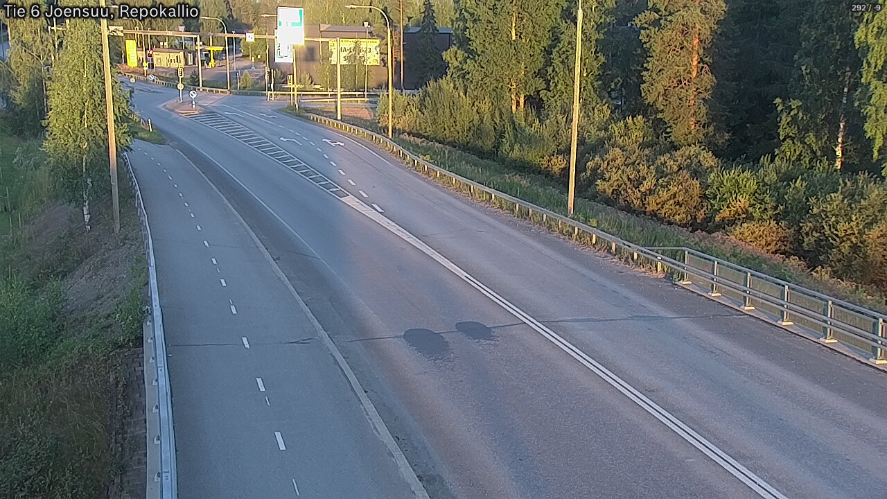 Kelikamerat Kuva Tie 6 Joensuu, Repokallio, Joensuu, Pohjois-Karjala