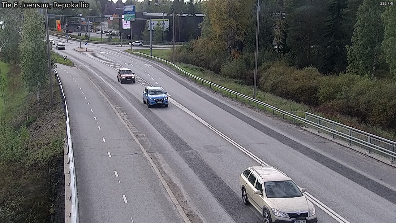 Weather Camera Image Road 6 Joensuu, Repokallio, Joensuu, Pohjois-Karjala