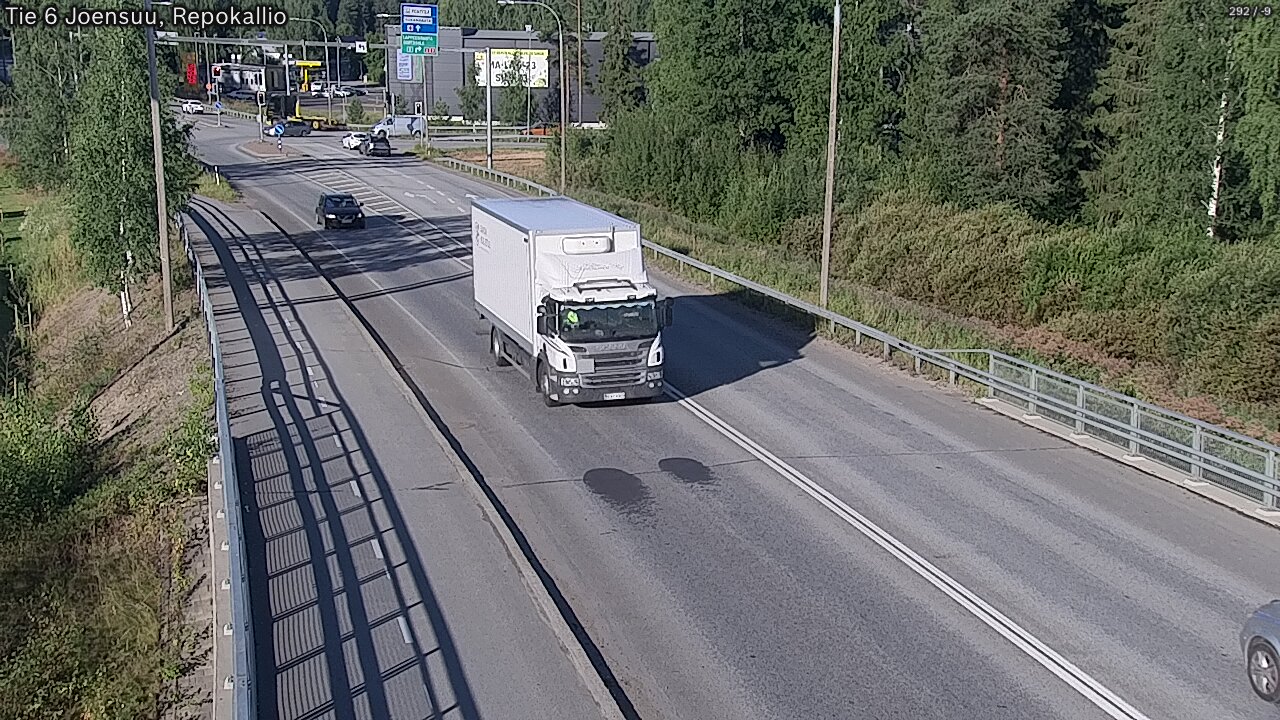 Weather Camera Image Road 6 Joensuu, Repokallio, Joensuu, Pohjois-Karjala