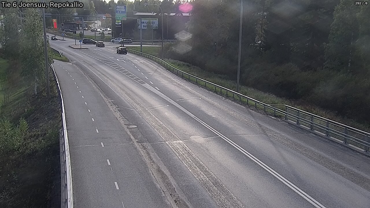 Weather Camera Image Road 6 Joensuu, Repokallio, Joensuu, Pohjois-Karjala