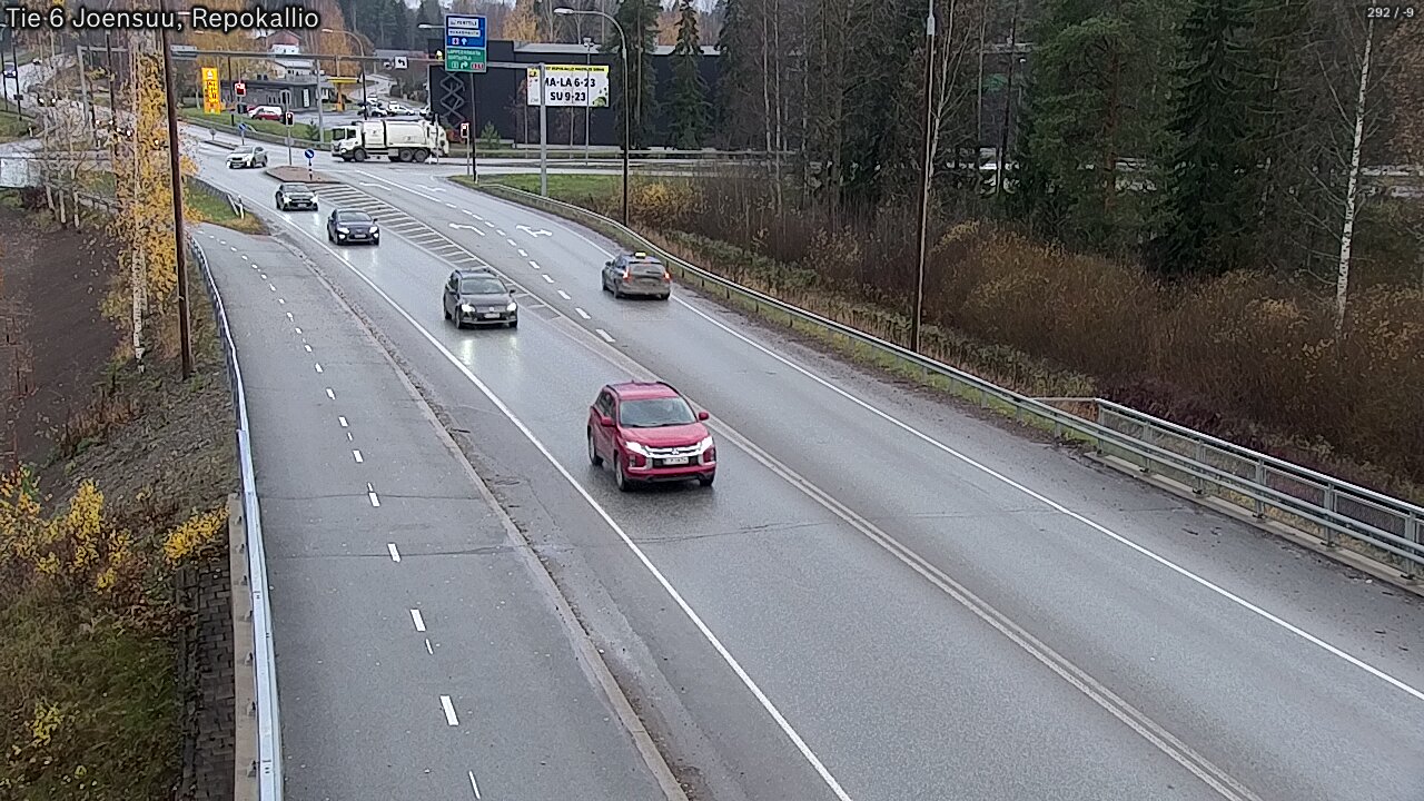 Kelikamerat Kuva Tie 6 Joensuu, Repokallio, Joensuu, Pohjois-Karjala