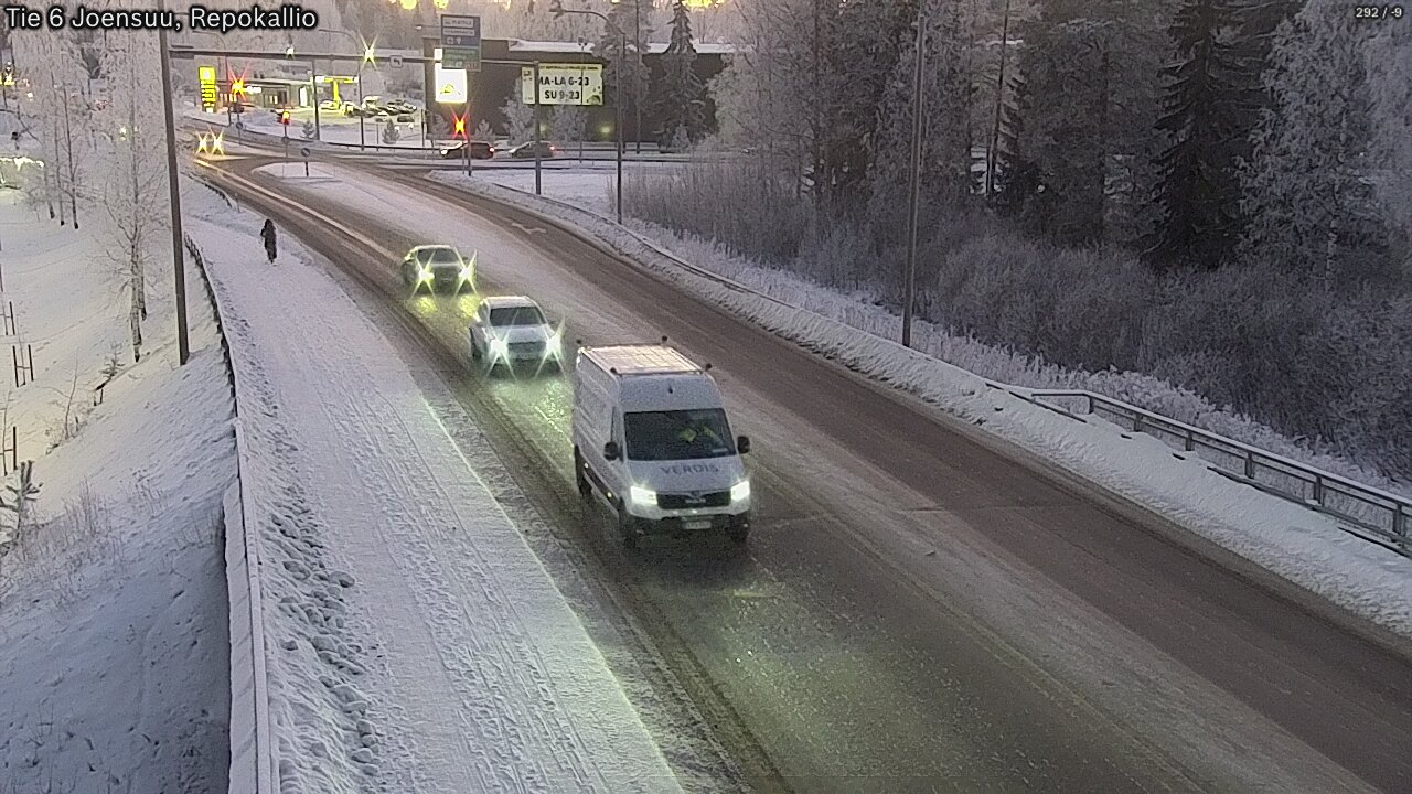 Kelikamerat Kuva Tie 6 Joensuu, Repokallio, Joensuu, Pohjois-Karjala
