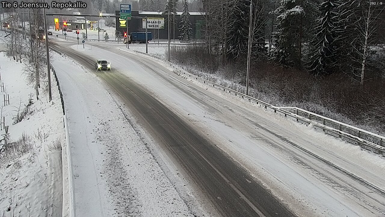 Kelikamerat Kuva Tie 6 Joensuu, Repokallio, Joensuu, Pohjois-Karjala