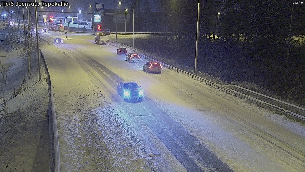 Kelikamerat Kuva Tie 6 Joensuu, Repokallio, Joensuu, Pohjois-Karjala