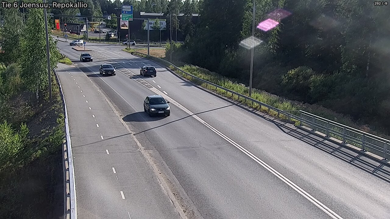 Kelikamerat Kuva Tie 6 Joensuu, Repokallio, Joensuu, Pohjois-Karjala