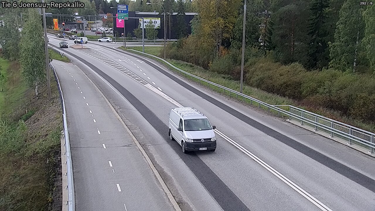 Weather Camera Image Road 6 Joensuu, Repokallio, Joensuu, Pohjois-Karjala
