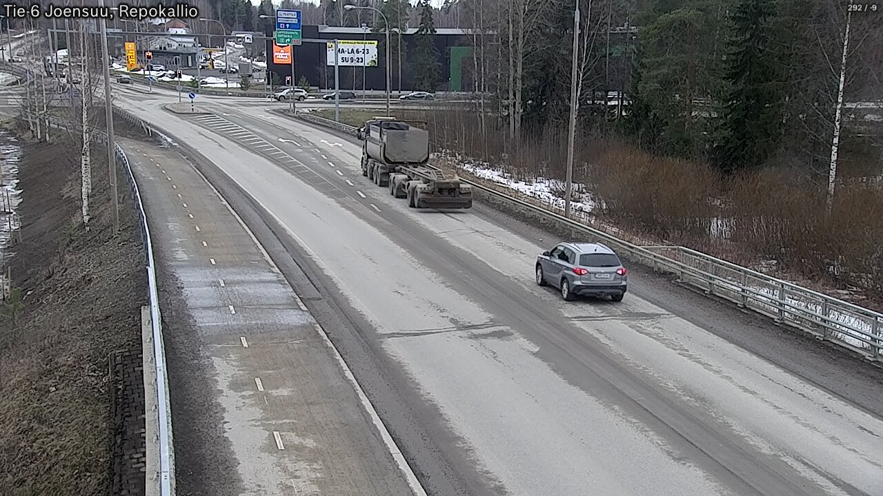 Kelikamerat Kuva Tie 6 Joensuu, Repokallio, Joensuu, Pohjois-Karjala