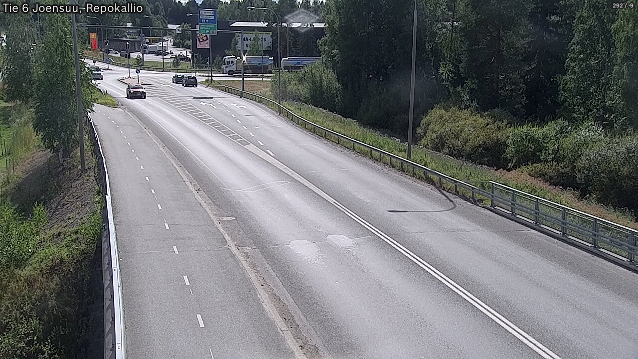 Kelikamerat Kuva Tie 6 Joensuu, Repokallio, Joensuu, Pohjois-Karjala