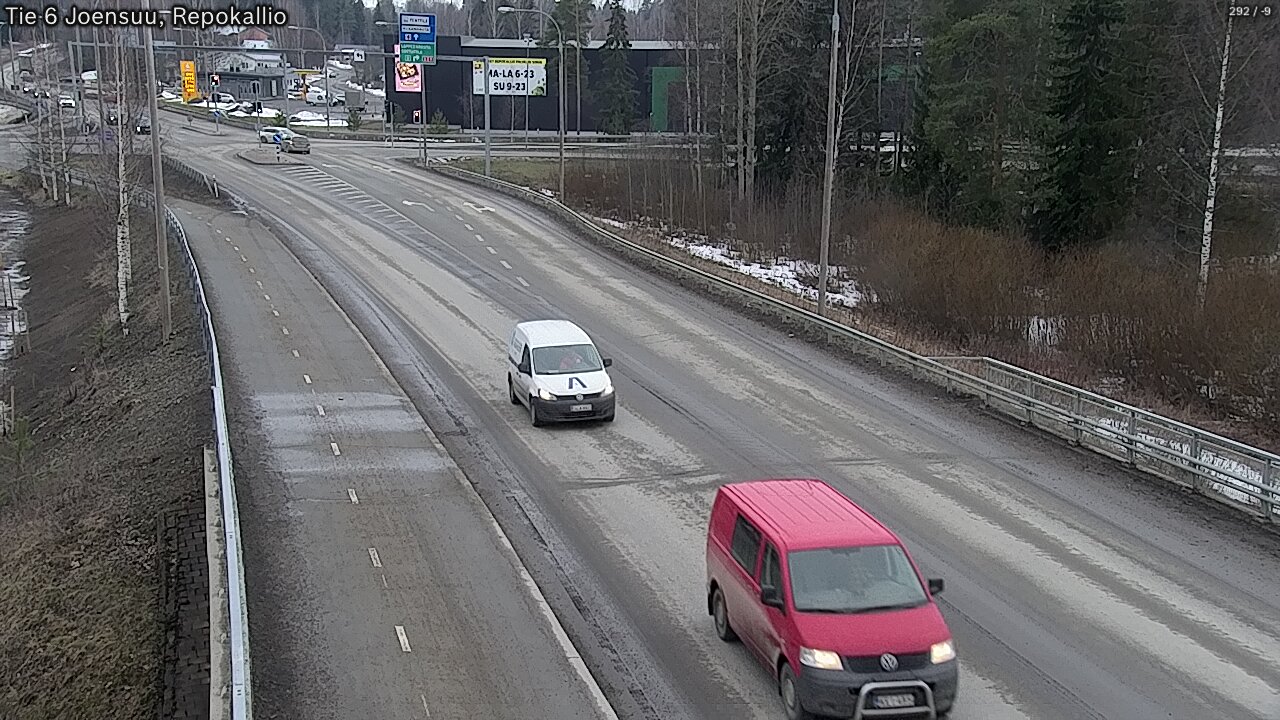 Weather Camera Image Road 6 Joensuu, Repokallio, Joensuu, Pohjois-Karjala