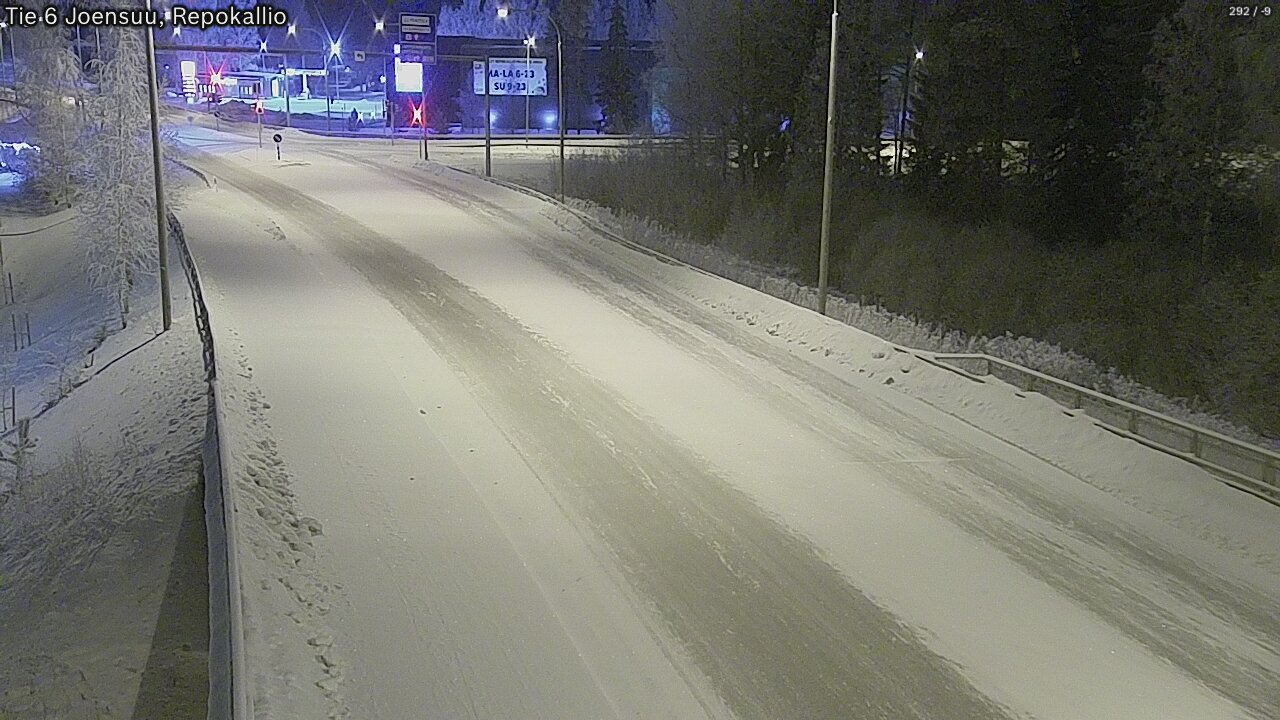 Kelikamerat Kuva Tie 6 Joensuu, Repokallio, Joensuu, Pohjois-Karjala