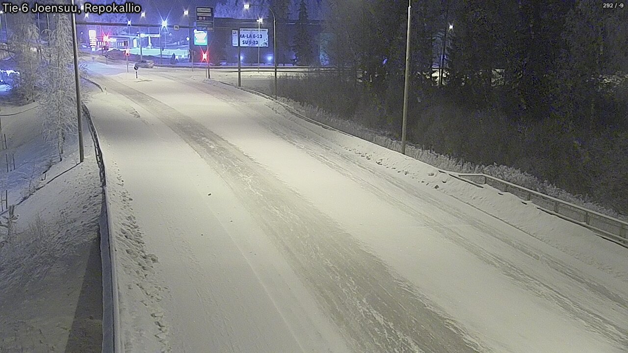 Kelikamerat Kuva Tie 6 Joensuu, Repokallio, Joensuu, Pohjois-Karjala