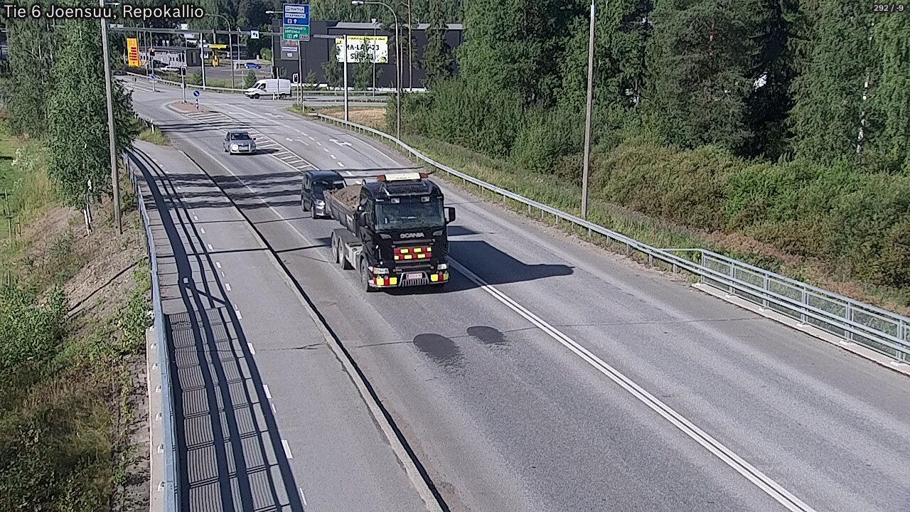 Kelikamerat Kuva Tie 6 Joensuu, Repokallio, Joensuu, Pohjois-Karjala