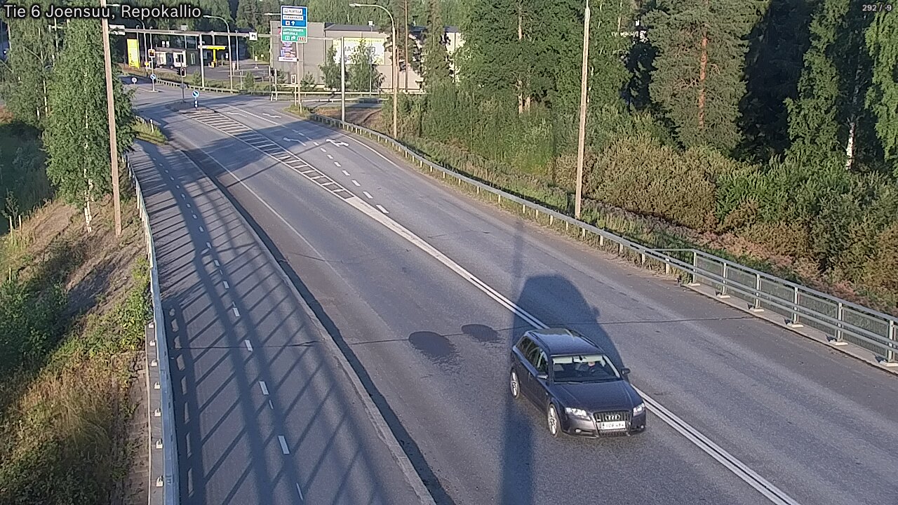 Weather Camera Image Road 6 Joensuu, Repokallio, Joensuu, Pohjois-Karjala