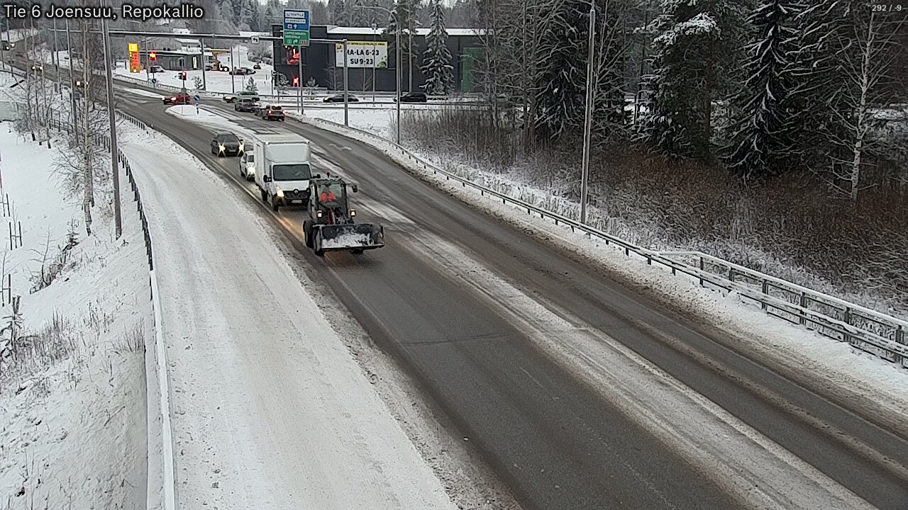 Kelikamerat Kuva Tie 6 Joensuu, Repokallio, Joensuu, Pohjois-Karjala