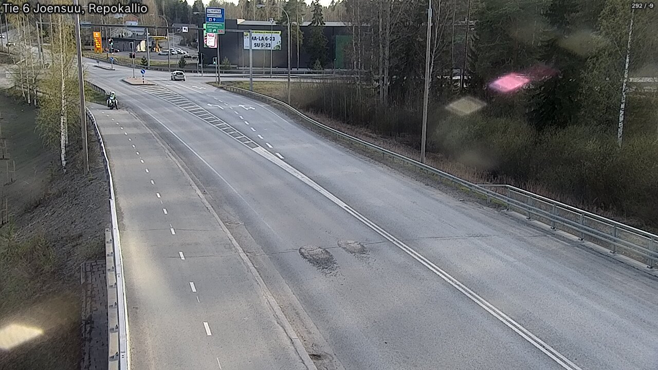 Weather Camera Image Road 6 Joensuu, Repokallio, Joensuu, Pohjois-Karjala