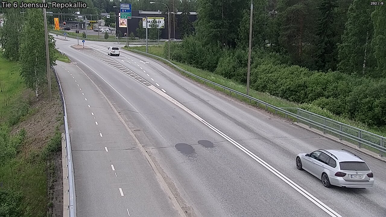 Kelikamerat Kuva Tie 6 Joensuu, Repokallio, Joensuu, Pohjois-Karjala
