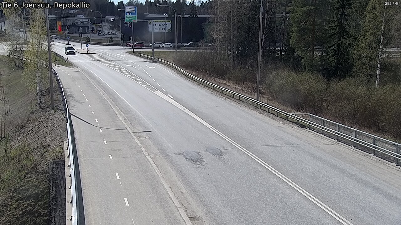 Weather Camera Image Road 6 Joensuu, Repokallio, Joensuu, Pohjois-Karjala
