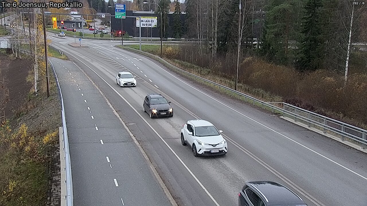 Kelikamerat Kuva Tie 6 Joensuu, Repokallio, Joensuu, Pohjois-Karjala