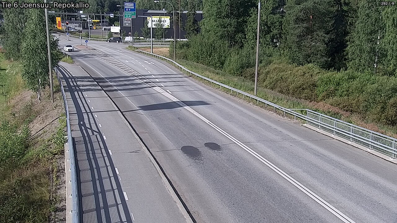 Weather Camera Image Road 6 Joensuu, Repokallio, Joensuu, Pohjois-Karjala