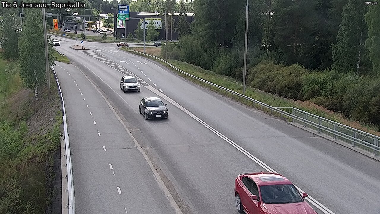 Kelikamerat Kuva Tie 6 Joensuu, Repokallio, Joensuu, Pohjois-Karjala