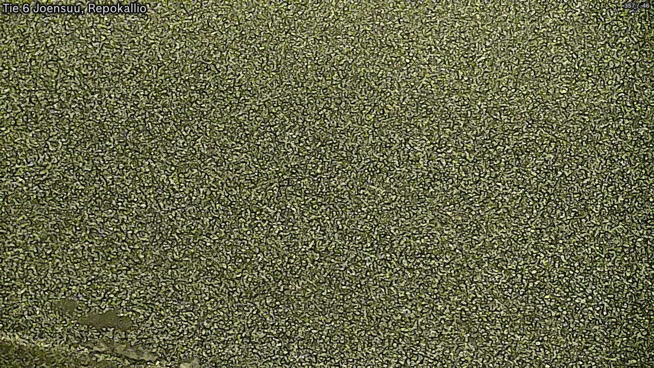 Weather Camera Image Väg 6 Joensuu, Repokallio, Joensuu, Pohjois-Karjala