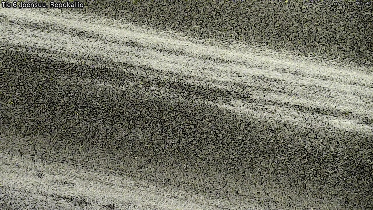 Weather Camera Image Väg 6 Joensuu, Repokallio, Joensuu, Pohjois-Karjala