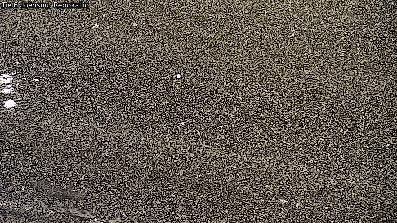 Weather Camera Image Väg 6 Joensuu, Repokallio, Joensuu, Pohjois-Karjala