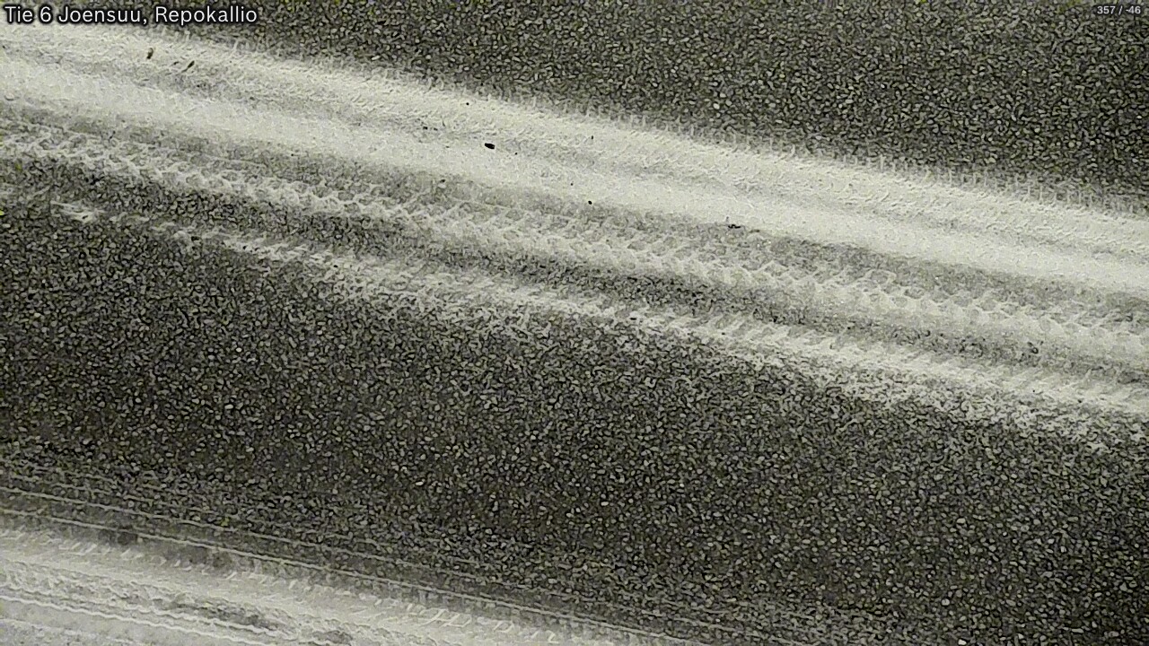 Weather Camera Image Väg 6 Joensuu, Repokallio, Joensuu, Pohjois-Karjala