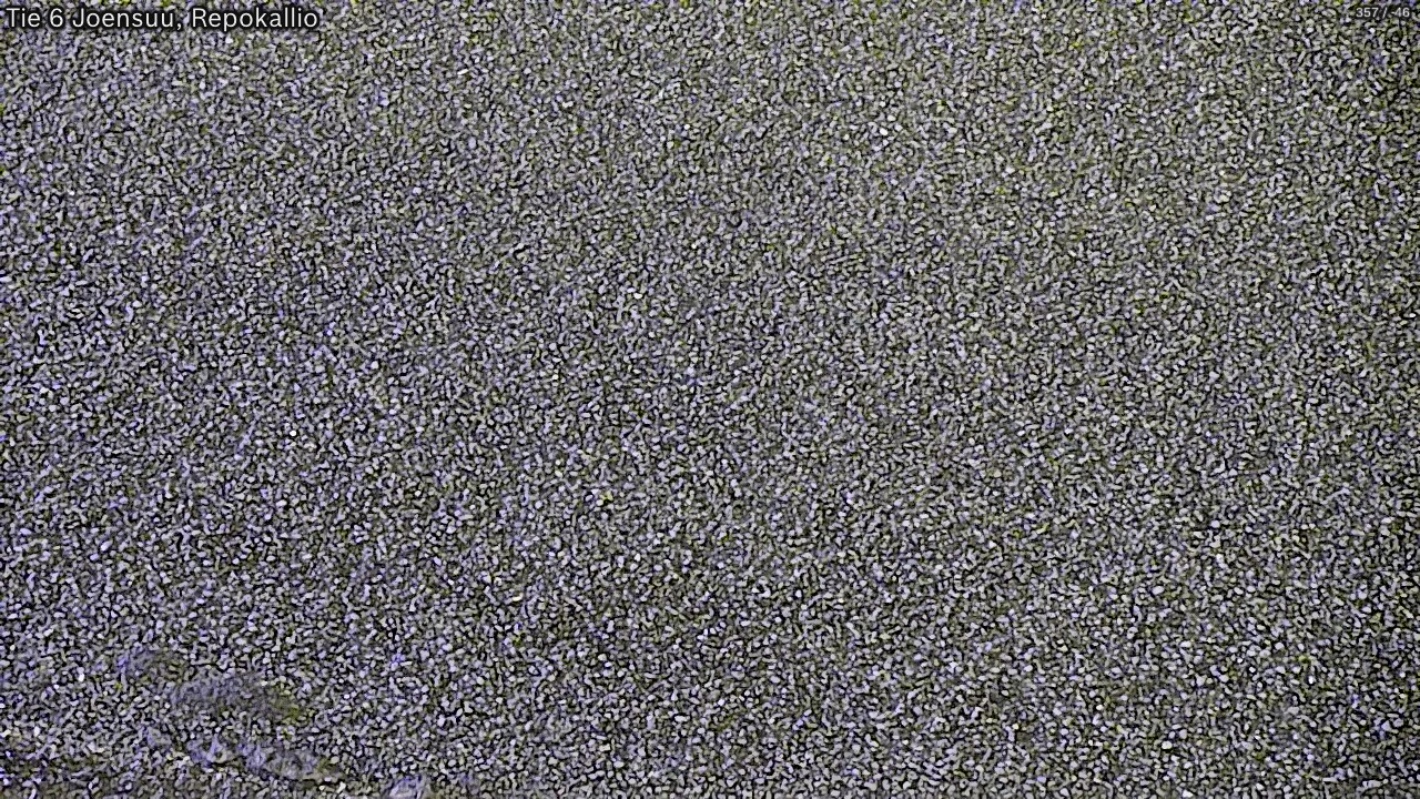 Weather Camera Image Väg 6 Joensuu, Repokallio, Joensuu, Pohjois-Karjala