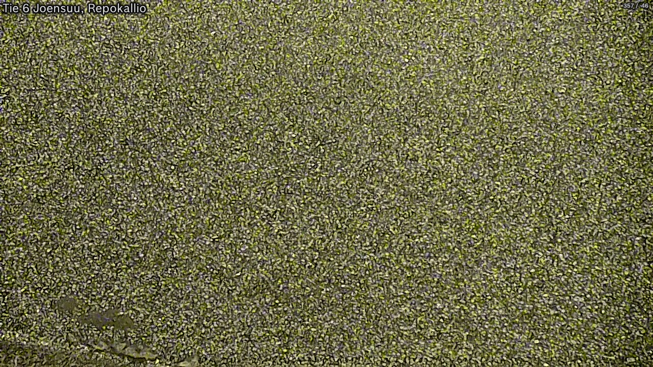 Weather Camera Image Väg 6 Joensuu, Repokallio, Joensuu, Pohjois-Karjala