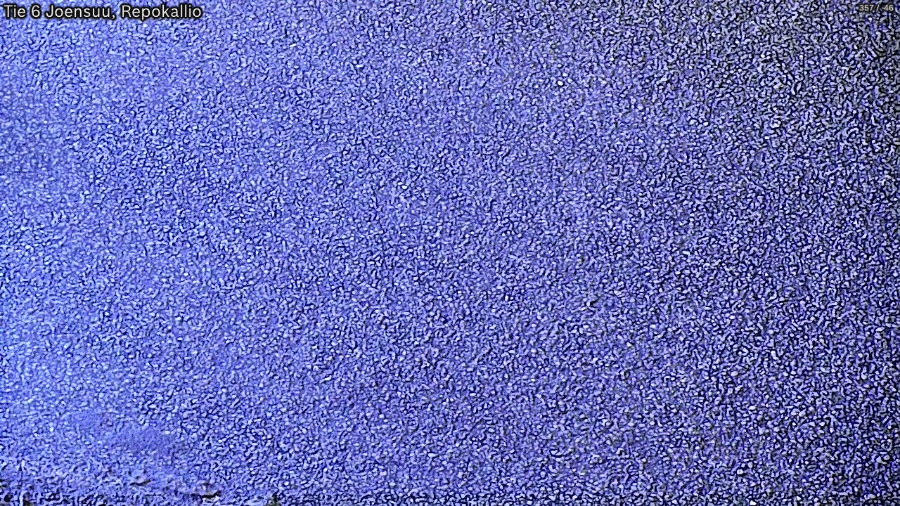 Weather Camera Image Väg 6 Joensuu, Repokallio, Joensuu, Pohjois-Karjala