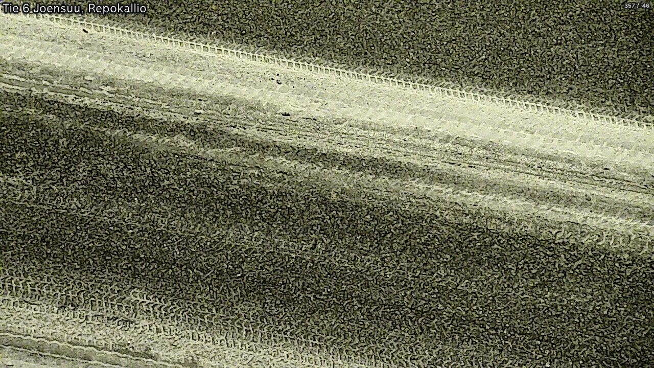 Weather Camera Image Väg 6 Joensuu, Repokallio, Joensuu, Pohjois-Karjala