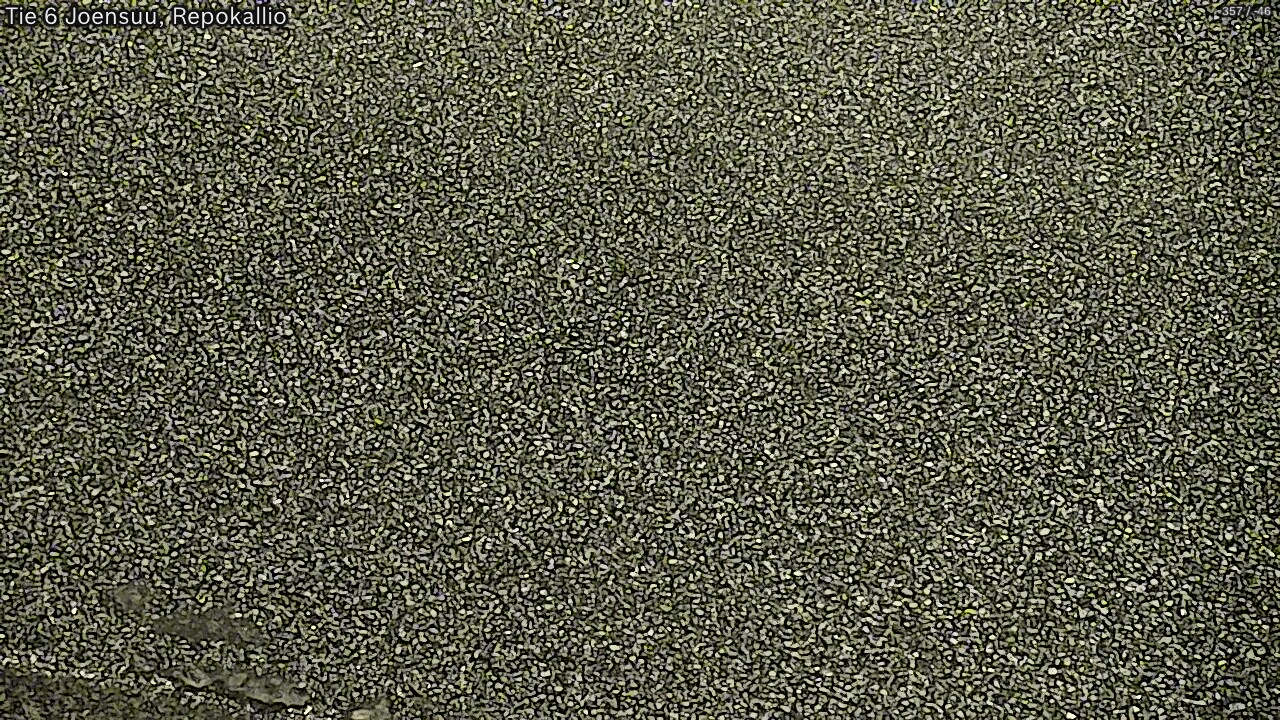 Weather Camera Image Väg 6 Joensuu, Repokallio, Joensuu, Pohjois-Karjala