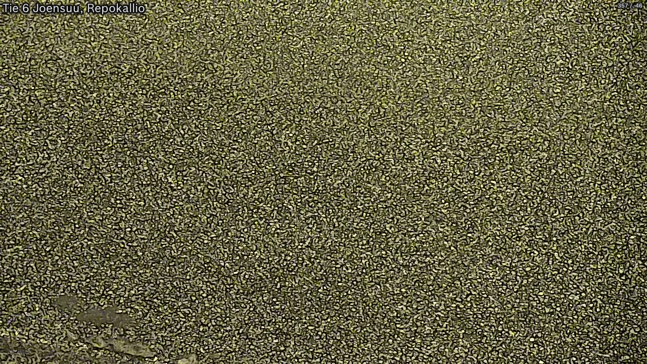 Weather Camera Image Väg 6 Joensuu, Repokallio, Joensuu, Pohjois-Karjala