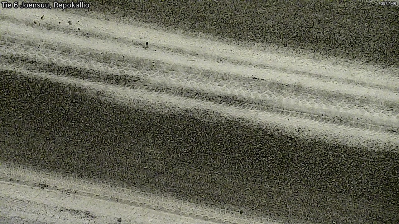 Weather Camera Image Väg 6 Joensuu, Repokallio, Joensuu, Pohjois-Karjala