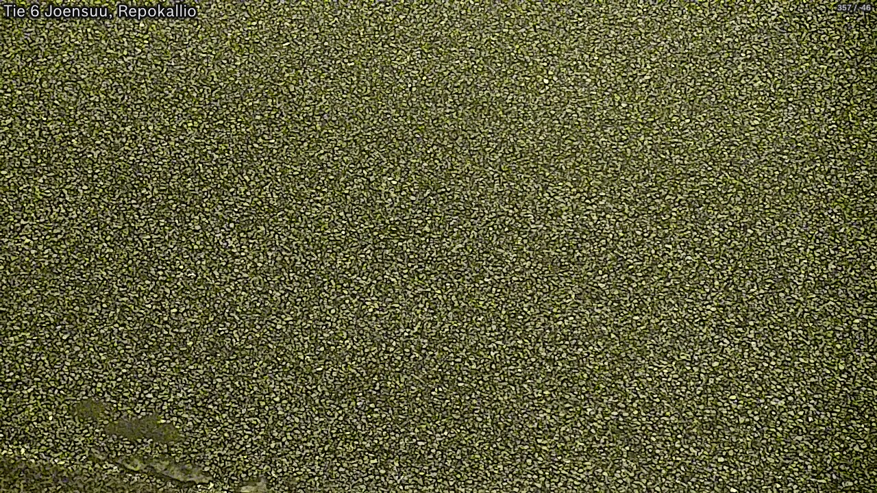 Weather Camera Image Väg 6 Joensuu, Repokallio, Joensuu, Pohjois-Karjala