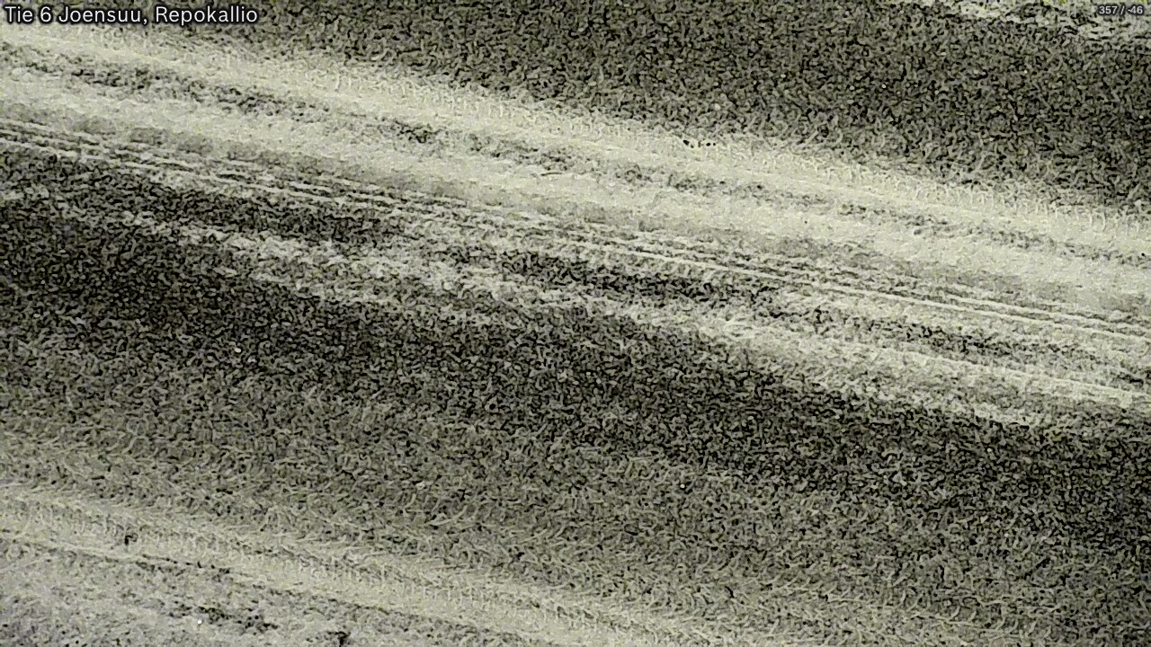 Weather Camera Image Väg 6 Joensuu, Repokallio, Joensuu, Pohjois-Karjala