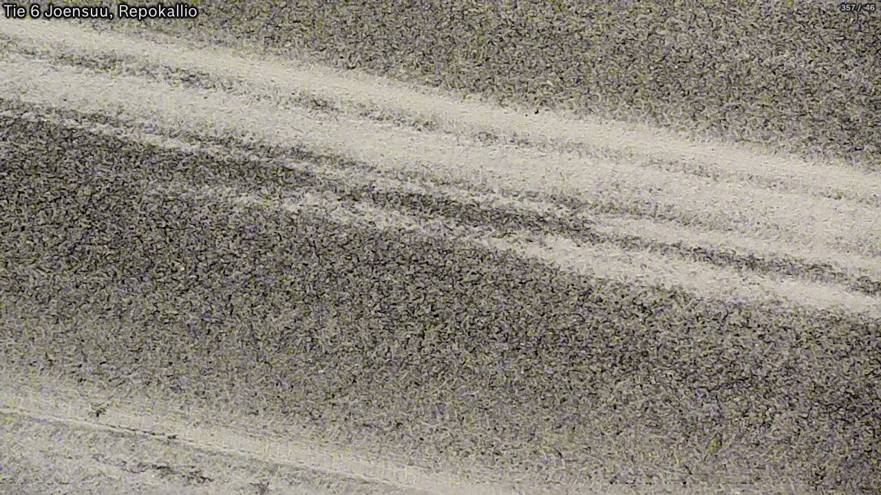 Weather Camera Image Väg 6 Joensuu, Repokallio, Joensuu, Pohjois-Karjala