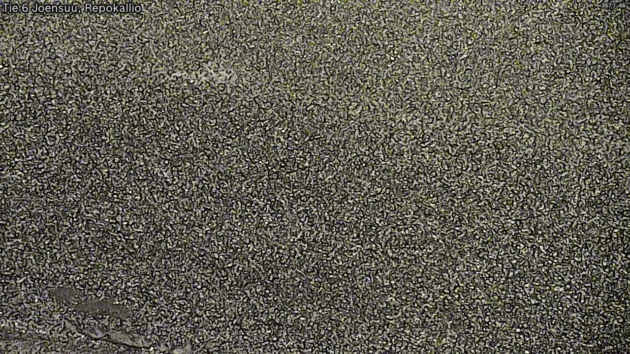 Weather Camera Image Väg 6 Joensuu, Repokallio, Joensuu, Pohjois-Karjala