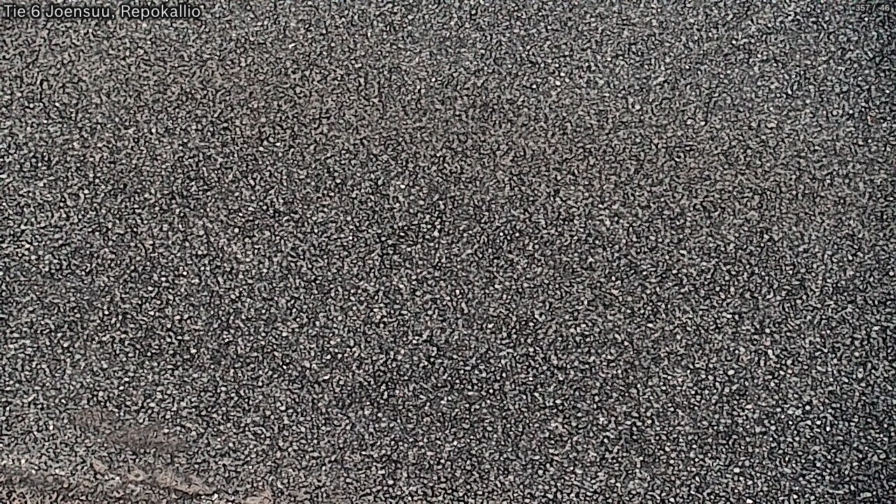 Weather Camera Image Väg 6 Joensuu, Repokallio, Joensuu, Pohjois-Karjala