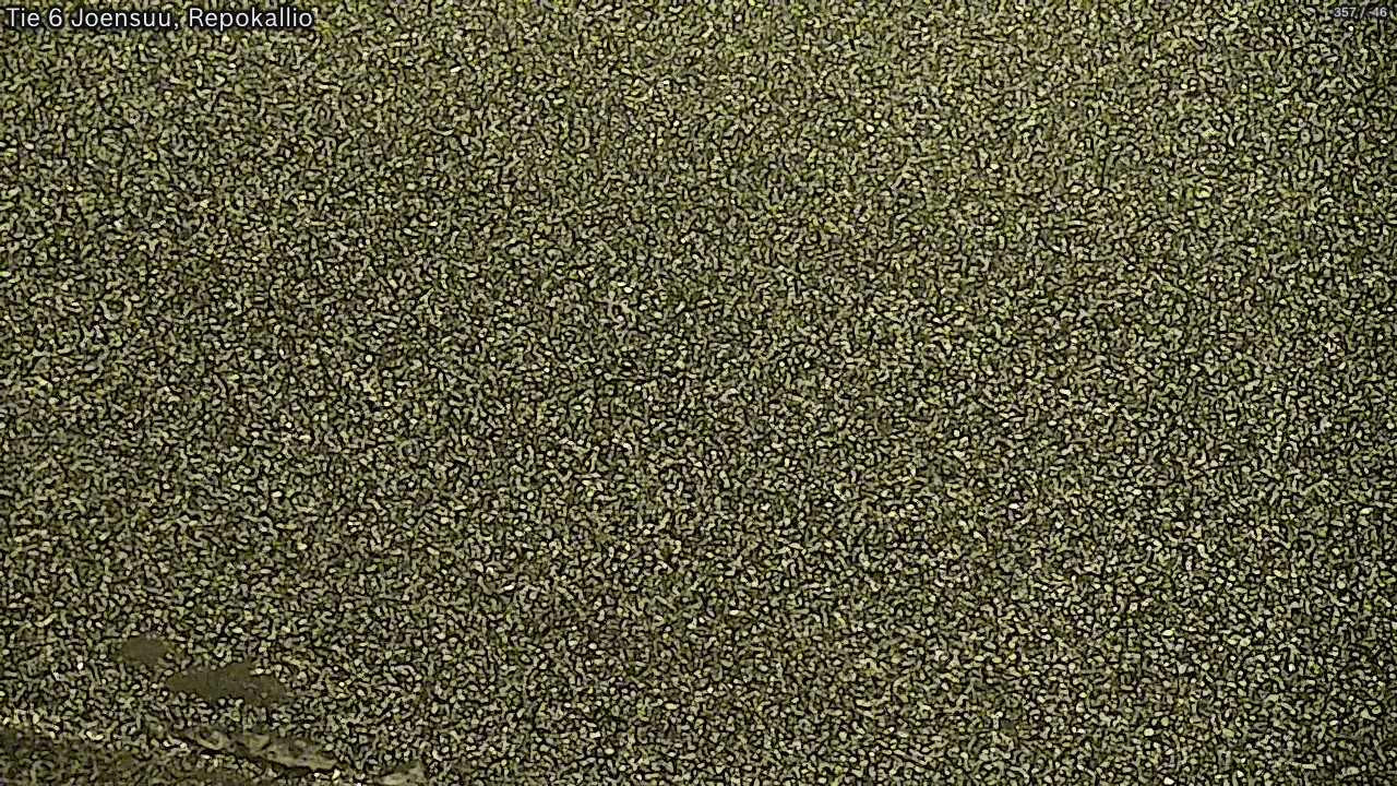 Weather Camera Image Väg 6 Joensuu, Repokallio, Joensuu, Pohjois-Karjala